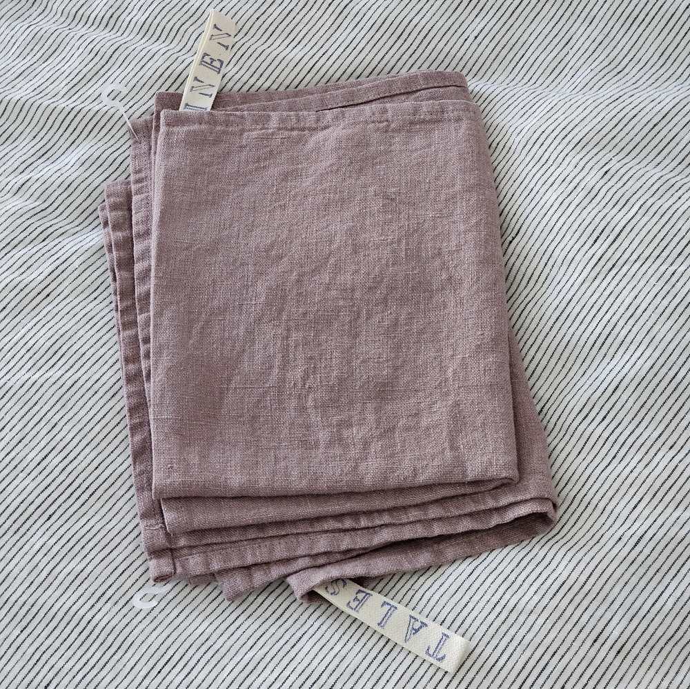 NWOT Linen Tales 100% Linen Kitchen Towels Pair of 2